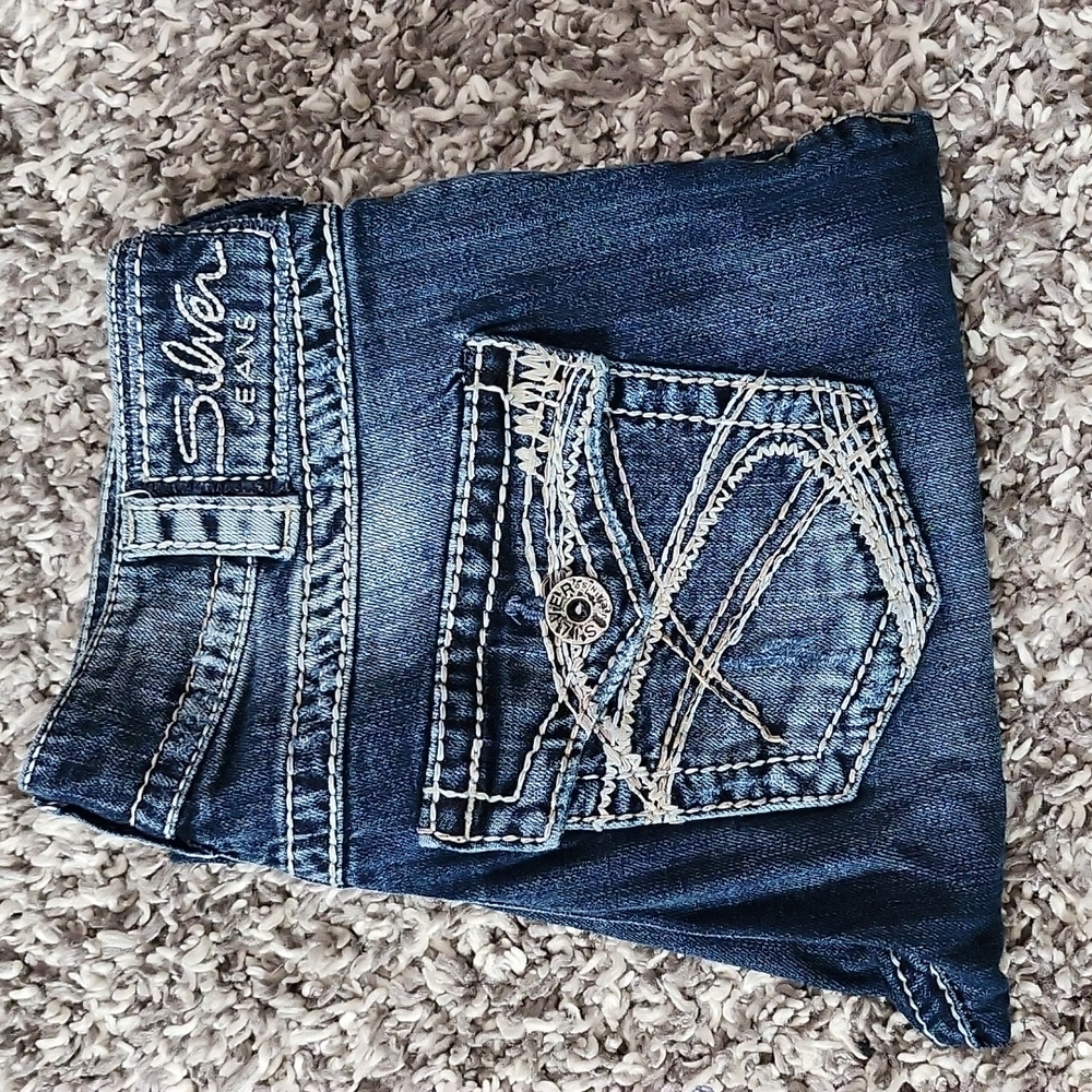 Silver Suki Surplus capri jeans Size 30